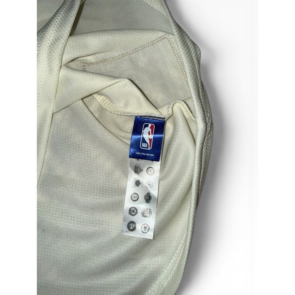 Houston Rockets Jersey Mens Medium Stitched NBA Ultra Game Basketball Beige - Picture 6 of 9